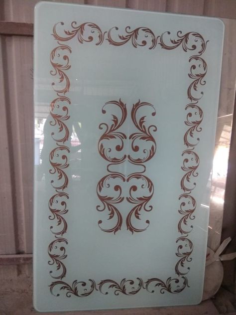 Etching Designs, Glass Etching Designs, Window Glass Design, Garden Pond Design, Ganesha Tattoo, Glass Painting Designs, Pond Design, Garden Pond, Door Glass