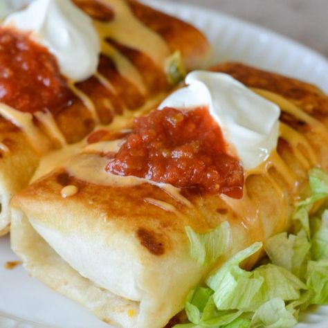 Keto Chimichanga - Maebells Chimichanga Recipe Air Fryer, Keto Chimichangas, Chicken Chimichanga Recipe, Carb Balance Tortillas, Chicken Chimichanga, Chimichanga Recipe, Wraps Recipes Easy, Recipe Air Fryer, Easy Keto Meal Plan