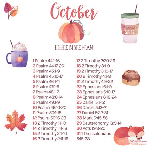 October Bible Reading Plan, Couples Bible Study, Psalm 47, October Reading, Bible Study Plans, Womens Bible Study, Bible Plan, Bible Study Lessons, Bible Study Verses