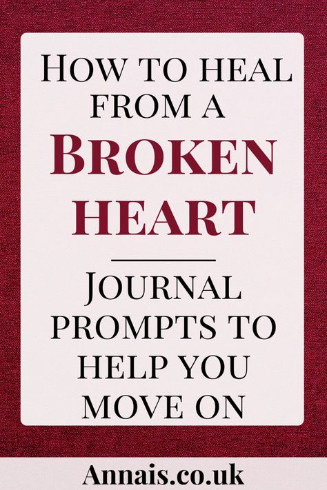 Nobody ever said that healing a broken heart was easy, but it's definitely possible. Writing down your emotions in a journal can help you to express and ultimately heal from your pain. Use these journal prompts to reflect on your feelings and start the journey of rebuilding after a broken heart. Take the first step towards healing today. Journal prompts for heartbreak. Journal For Breakup, Journal Prompts For Heart Break, Healing After Breakup Journal Prompts, Journal Prompts For Healing After A Breakup, Journal Prompts Heartbreak, Healing Journal Prompts Heartbreak, Journal Prompts After Breakup, How To Heal From A Broken Heartbreak, Journaling For Heartbreak