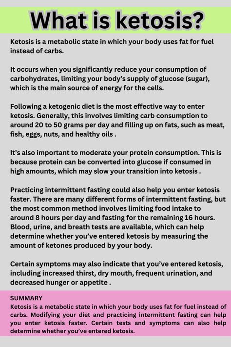 What is ketosis? What Is Ketosis, Get Into Ketosis Fast, Ketosis Fast, Weight Los, Best Diet Plan, Ketogenic Lifestyle, Healthy Oils, The Liver, Energy Sources