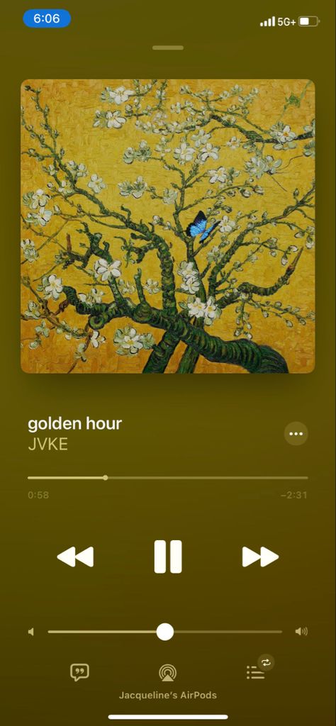 Golden Hour By Jake, Jvke Golden Hour Album Cover, Music Playlist Aesthetic Wallpaper, Jake Golden Hour, Jvke Album Cover Photos, Jvke Golden Hour Wallpaper, Golden Hour Music, Jvke Aesthetic, Golden Hour Song