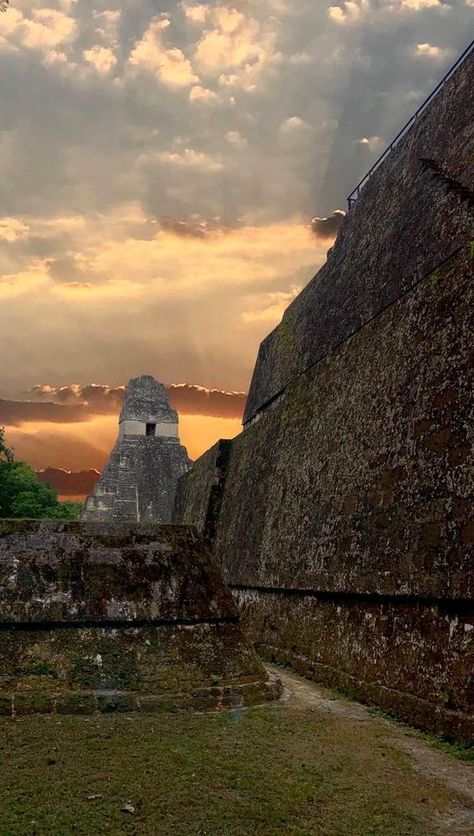 Guatemala Landscape, Guatemala Culture, Tikal Guatemala, Mayan Architecture, Guatemalan Art, Make Products, Food And Nutrition, Mayan Culture, Tikal