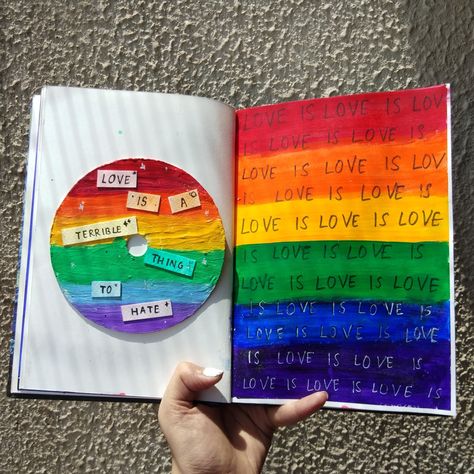 Pride Month 2024, Pride Month Calendar, Notebooks Ideas, Month Journal, Poem Art, Gay Pride Month, Happy Pride Month, Pride Day, Owls Drawing