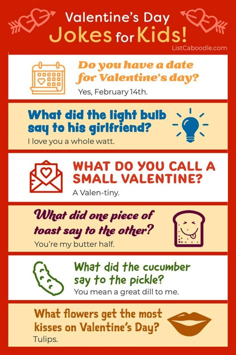 Funny Valentines jokes for kids. Valentine Jokes For Kids, Valentine’s Day Jokes, Valentines Jokes, Friday Jokes, Valentines Day Jokes, Valentine Jokes, Notes For Kids Lunches, Kids Lunch Box Notes, Holiday Jokes