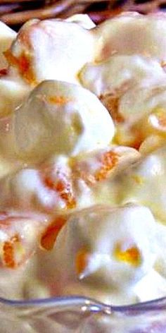 Pudding Salads, Mandarin Recipes, Vanilla Pudding Desserts, Salad Pineapple, Fruit Salad Dessert, Bunco Ideas, Fluff Desserts, Salad Easy, Mandarin Oranges