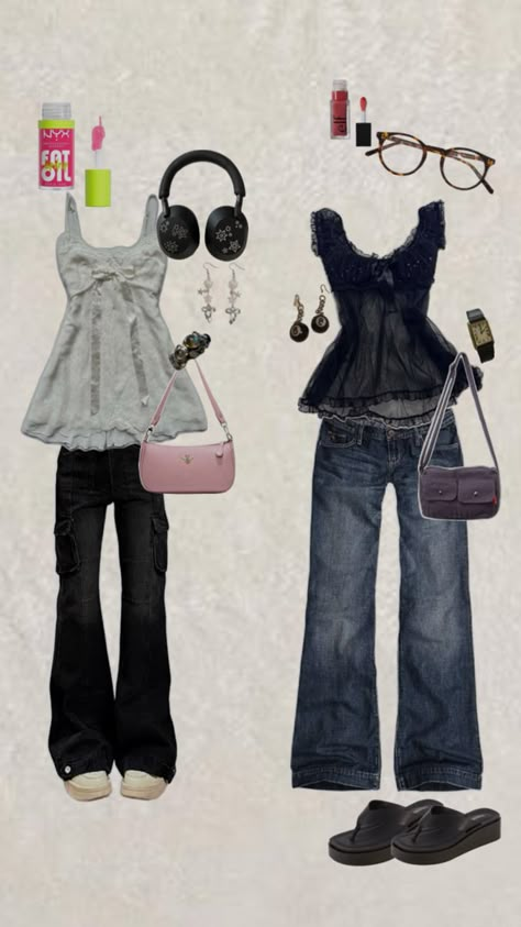 Buffy Style, Dress Over Jeans, Outfit Inspo Casual, Y2k Outfits, Hair Clothes, Really Cute Outfits, Lookbook Outfits, Dream Clothes, Aesthetic Clothes