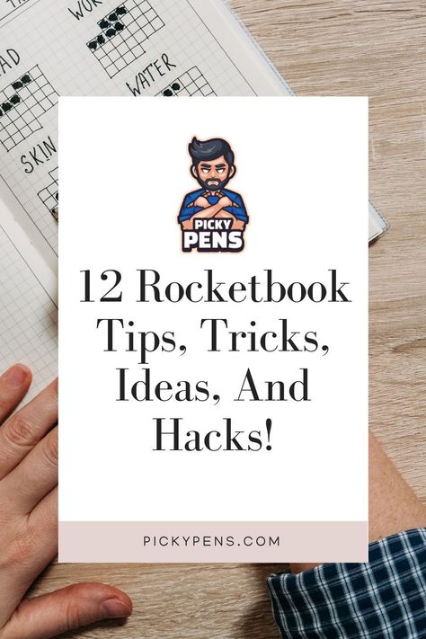 Rocketbook is a reusable notebook that allows you to digitize your notes, sketches, and drawings. With these 12 hacks, tips, and tricks, you can boost your productivity and get more done.

Get started with Rocketbook:

 [How to set up your Rocketbook](https://rocketbook.com/pages/how-to-set-up-your-rocketbook)
 [How to use Rocketbook with the app](https://rocketbook.com/pages/how-to-use-rocketb Rocketbook Fusion Template Ideas, Rocket Book Templates, Rocketbook Fusion Ideas, Rocketbook Templates Free, Rocketbook Template Ideas, Rocketbook Hacks, Rocketbook Ideas, Rocketbook Planner Ideas, Rocketbook Fusion