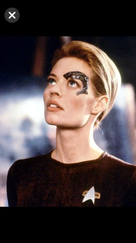 Jeri Ryan Star Trek Borg, Seven Of Nine, Star Treck, Star Trek Cast, Jeri Ryan, Star Trek Tv, Star Trek Images, Star Trek Cosplay, Star Trek Movies