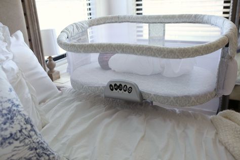 THE BEST BASSINET I'VE TRIED - Katie Did What Delta Children Bassinet, Pottery Barn Bassinet, Halo Bassinet, Portable Baby Bassinet, Best Bassinet, Baby Bassinet Pillow, Baby Bassinet, Baby Must Haves, Baby Supplies