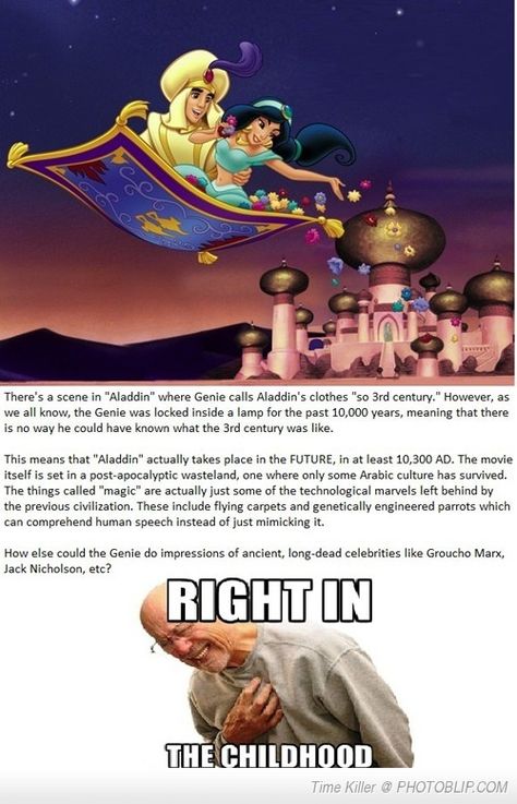 Childhood Ruined, Right In The Childhood, Disney Theory, Funny Disney Memes, Disney Facts, Disney Jokes, Jack Nicholson, Funniest Memes, Favorite Movie