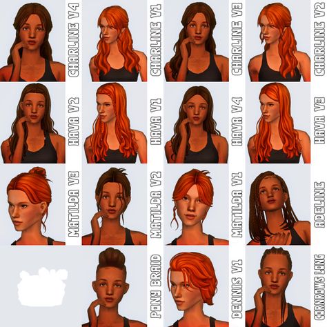 4t2 Hair, Sims 2 Games, Black Lagoon Anime, Sims 2 Hair, Hair Clay, Salwar Dress, Cute Gym Outfits, Black Lagoon, Freedom Is