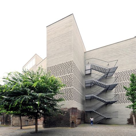 Peter Zumthor - Kolumba Museum, Cologne Kolumba Museum, Peter Zumthor, Glass Brick, Patio Interior, Architectural Inspiration, Architecture Project, Urban Design, 인테리어 디자인, Architecture Photography