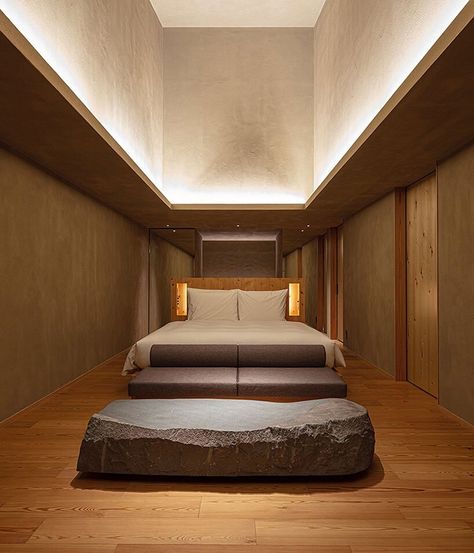 Resort Hotel Design, Atami, Contemporary Hotel, Cove Lighting, Relaxation Room, Architecture Awards, Structure Design, Light Architecture, Hotel Design