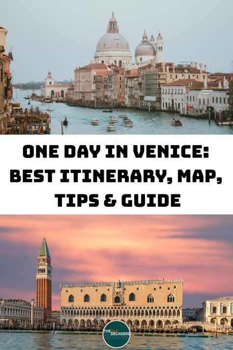 Get our one day in Venice itinerary complete with map, recommendations & Venice travel tips to help plan your trip to this unique bucket list Italian city. Rome Florence Venice Itinerary, Venice Tourist Attractions, Venice In A Day, Venice Itinerary, Georgia Travel Guide, Austria Travel Guide, Norway Travel Guide, Germany Travel Guide, European Road Trip