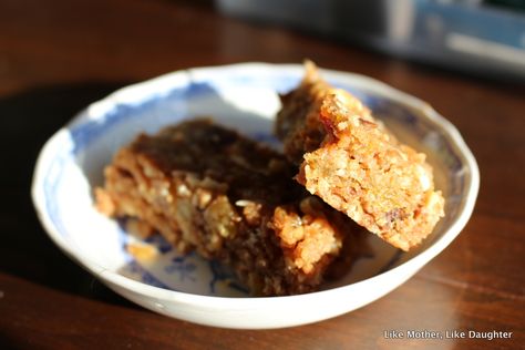 Soaked oats granola bars Soaked Oats Recipe, Steel Cut Oats Granola, Soaked Granola, Oatmeal Granola Bars, Soaked Oats, Oats Snacks, Steel Cut Oats Recipe, Oatmeal Granola, Healthy Granola Bars