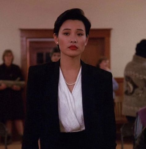 Josie Packard Style, Twin Peaks Josie Packard, Joan Chen Twin Peaks, Josie Twin Peaks, Joan Chen 90s, Josie Packard, Twin Peaks Outfits, Twin Peaks Aesthetic, Joan Chen