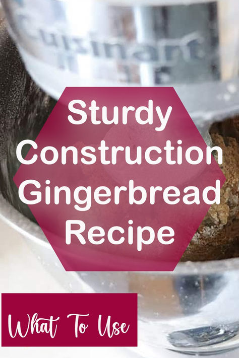 This gingerbread construction dough recipe will make a sturdy gingerbread house decoration for your Christmas home decor. Stuructural Gingerbread Recipes are different from the ones that are meant to be eaten, and they need to be sturdy and building grade instead of soft and chewable. This gingerbread dough is meant for constructing houses, not for snacking, so it will make a house that won't fall apart. Gingerbread House Gingerbread Recipe, Gingerbread Construction Dough, Gingerbread Recipe For Houses, Gingerbread Dough Recipe For House, How To Make Gingerbread House Recipe, Building A Gingerbread House, Sturdy Gingerbread House Recipe, Gingerbread House Recipes Dough, Homemade Ginger Bread Houses