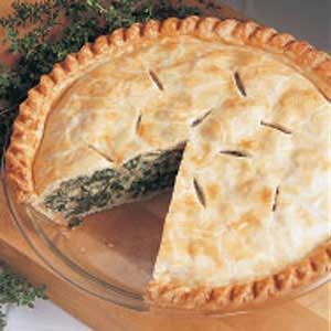 Italian Sausage and Spinach Pie Recipe Sausage Pie Recipe, Spinach Pie Recipe, Italian Sausage Spinach, Wednesday Dinner, Sausage Pie, Sausage And Spinach, Cottagecore Recipes, Sausage Spinach, Italian Sausage Recipes