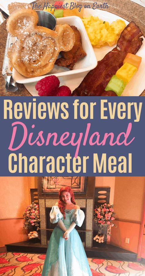 Disneyland character dining- Video tour of the food, see who you'll meet, get character dining prices, and tips on my favorite character meals! #disneyland #disney #disneylandresort #disneylandfood #disneycharacterdining #happiestblogonearth Disneyland Character Dining, Disneyland Dining, Disney Character Dining, Disneyland Resort California, Disneyland Trip Planning, Disneyland Restaurants, Disneyland Rides, Disneyland Planning, Disneyland Food