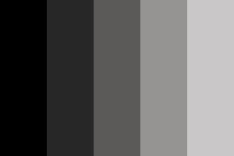 Monochrome Ash Color Palette Greyscale Colour, Flat Color Palette, Monochrome Color Palette, Black Color Palette, Tv Wand, Grey Palette, Grey Color Palette, Grey Color Scheme, Color Scale