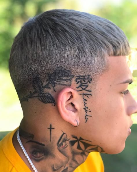 BRYAN SCOTT on Instagram: “💛” Hair Tattoo Designs, Scalp Tattoo, Fade Haircut Styles, Low Fade Haircut, Crop Haircut, Low Fade, Men Hair Color, Faded Hair, Men Haircut Styles