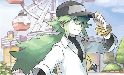 Natural Harmonia Gropius, Full Name, Green Hair, Ferris Wheel, The Story, Pokemon, Wheel, Green, Hair