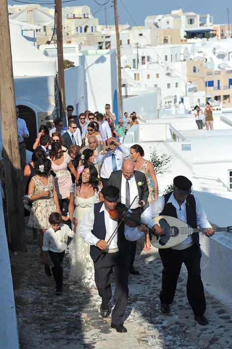 Mamma Mia Wedding, Greek Wedding Traditions, Greek Wedding Dresses, Greek Islands Wedding, Grecian Wedding, Mediterranean Wedding, Orthodox Wedding, European Wedding, Santorini Wedding