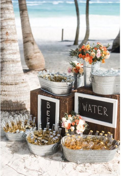 Small Beach Weddings, Beach Wedding Inspo, Sunset Beach Weddings, Diy Beach Wedding, Casual Beach Wedding, Simple Beach Wedding, Oceanfront Wedding, Beach Wedding Reception, Dream Beach Wedding