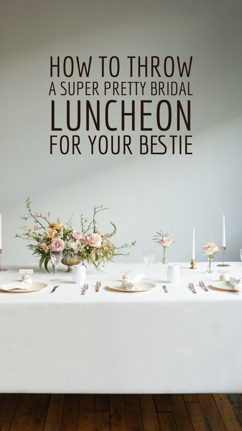 Bridesmaid Luncheon Decorations, Bridesmaid Luncheon Tablescapes, Bridal Luncheon Decor, Bridesmaid Luncheon Ideas Food, Bridal Luncheon Tablescape, Bridal Luncheon Menu Ideas, Light Luncheon Menu Ladies Lunch, Bridal Shower Luncheon Ideas, Bridal Luncheon Ideas Decorations