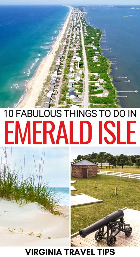 Are you heading North Carolina's Crystal Coast soon and are on the hunt for the best things to do in Emerald Isle NC? This guide is here to help! Click for more! | Things to do Crystal Coast NC | Emerald Isle things to do | What to do in Emerald Isle NC | Places to visit in Emerald Isle | Places to visit Crystal Coast NC | Places to visit in North Carolina | Beaches in NC | Emerald Isle restaurants | Emerald Isle parks | Emerald Isle Beaches | NC surfing | North Carolina State Parks The Crystal Coast Nc, Emerald Island North Carolina, Dare Wright, Crystal Coast North Carolina, Atlantic Beach North Carolina, Emerald Isle North Carolina, Jacksonville North Carolina, Atlantic Beach Nc, Beaufort Nc