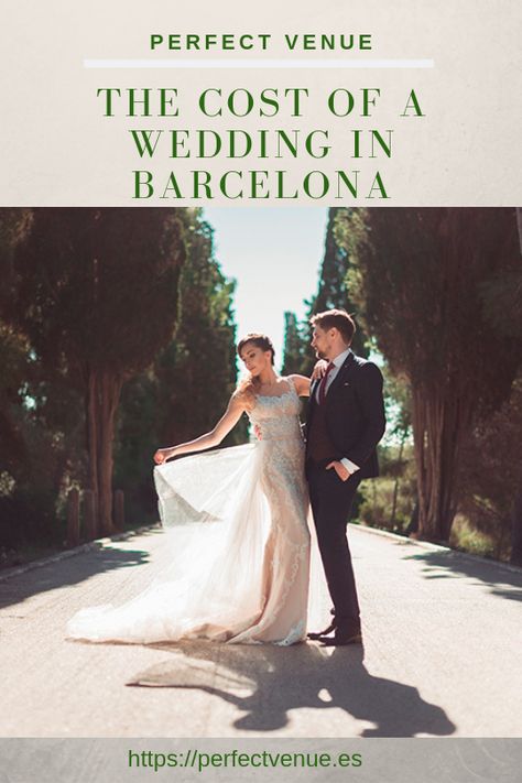 Is Barcelona one of the most popular cities for a wedding? What we do know is that it’s one of the most popular destinations for foreign couples who want to get married in Spain. It’s because of the ideal weather, all year round in Barcelona, the special buildings, beautiful landscapes and mountain areas which offer a beautiful and natural wedding setting. We’re going to give you a full break down of the cost of a wedding in Barcelona, so you can get an idea of what you’re in for. Wedding In Barcelona, Wedding Barcelona, Beautiful Places In Spain, Portuguese Wedding, Wedding In Spain, Destination Wedding Spain, Spain Wedding, Barcelona Wedding, Places In Spain