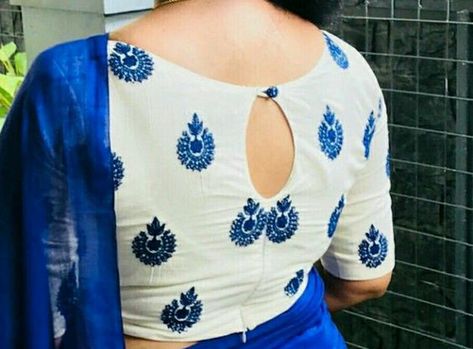 20 Best types of blouse design for every woman - ArtsyCraftsyDad Cotton Saree Blouse Designs, Boat Neck Blouse Design, Cotton Blouse Design, Saree Blouse Neck Designs, New Saree Blouse Designs, Blouse Back Neck Designs, New Blouse Designs, Sari Blouse Designs, Blouse Designs Indian