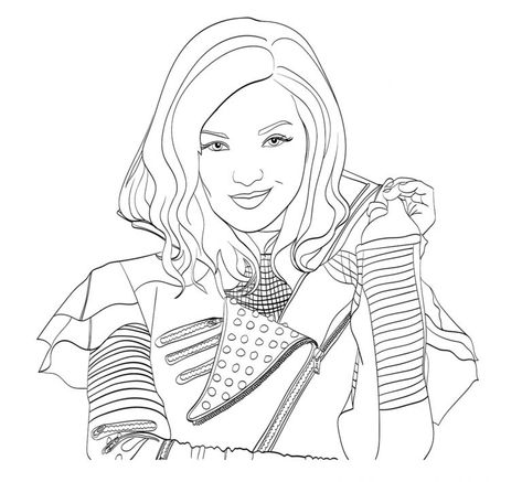 Descendants Coloring Pages The Descendants To Color For Children The Descendants Kids - entitlementtrap.com Descendants Coloring Pages, Disney Descendants Mal, Disney Printables, Dragon Coloring Page, Disney Colors, Coloring Pages For Girls, Disney Descendants, Disney Coloring Pages, Coloring Pages To Print