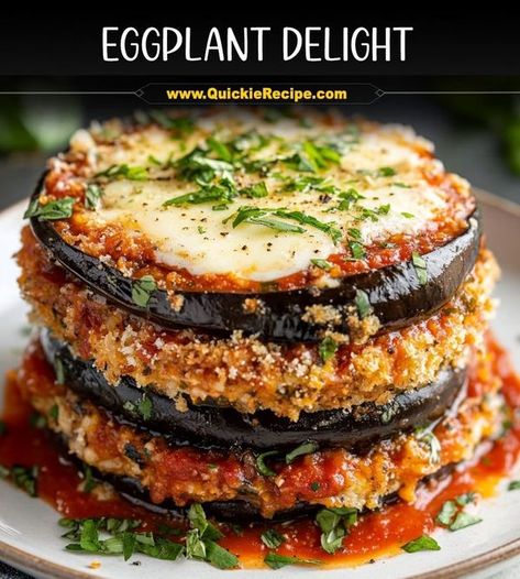 Easy and tasty recipes | Eggplant Delight | Facebook Egg Plant Recipes Dinner, Eggplant Mushroom Recipes, Greek Eggplant Recipes, Eggplant Pasta Recipes, Baby Eggplant Recipes, Eggplant Recipes Pasta, Savory Casserole, Recipes Eggplant, Green Bean Salad Recipes