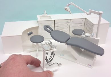 Dentist Room, Miniature Medical, Commercial Sink, Medical Office Design, Dental Office Decor, Dental Office Design, Medical Dental, Dental Surgery, Miniature Rooms