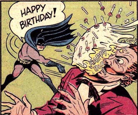 Happy Birthday from Batman retro vintage comic book pop art illustration Birthday Memes, Birthday Greetings Funny, Batman Stuff, Birthday Pins, Batman Birthday, Batman Funny, Illustration Photo, Pop Art Comic, Bd Comics