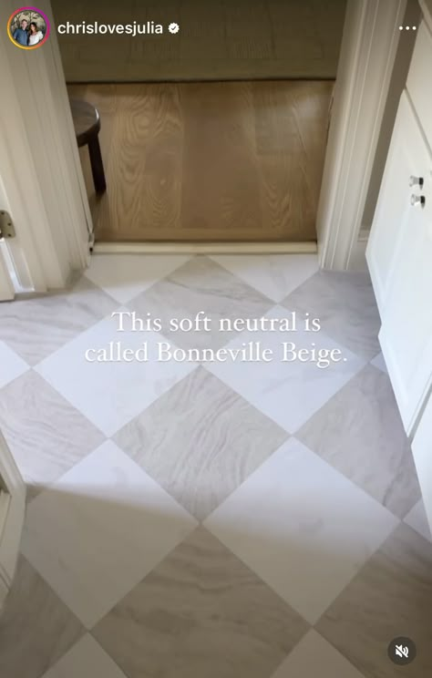 Bathroom Floor Tile Checkered, Western Tile Flooring, Tan White Checkered Floor, Cream And White Checkerboard Floor, Wood And White Checkered Floor, Butlers Pantry Flooring, Black And White Tiles Laundry Room, Checker Board Floors In Kitchen, Mushroom Tile Floor