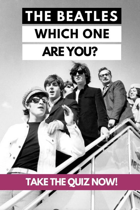 If you're a fan of The Beatles, go ahead and take the quiz to see which Liverpool boy you most resemble in spirit and in life here! #thebeatles Help Beatles Movie, Beatles Help, The Beatles Aesthetic, Beatles Movie, Soulmate Quiz, The Beatles 1, Beatles Albums, Online Guitar Lessons, Beatles Photos