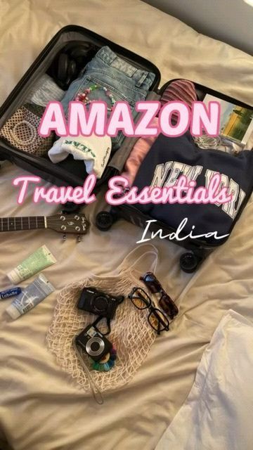 Amazon Travel Essentials, 2023 Makeup, Travel Infographic, Best Amazon Buys, Amazon Travel, Travel Finds, Amazon Buy, Teen Life Hacks, 2023 Trends