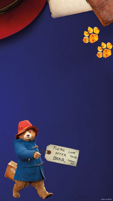 Paddington Mobile Wallpaper Backgrounds Paddington Wallpaper Iphone, Paddington Bear Wallpaper Iphone, Paddington Bear Wallpaper, Paddington Wallpaper, English Vibes, Paddington Movie, Paddington Film, Paddington Party, Paddington Bear Toy