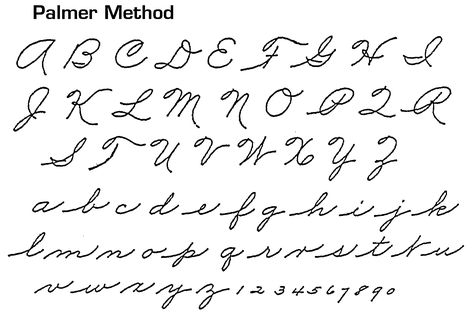 palmer method | Found on images.search.yahoo.com Palmer Method, Alphabet Handwriting Practice, Bubble Letter Fonts, Higher Art, Calligraphy Writing, Cursive Alphabet, Handwriting Alphabet, Calligraphy For Beginners, Typography Alphabet