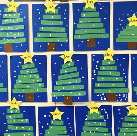 Christmas Math Activities, Christmas Art For Kids, Preschool Christmas Activities, Everyday Math, December Crafts, Preschool Christmas Crafts, Christmas Crafts For Kids To Make, Christmas Kindergarten, Preschool Arts And Crafts