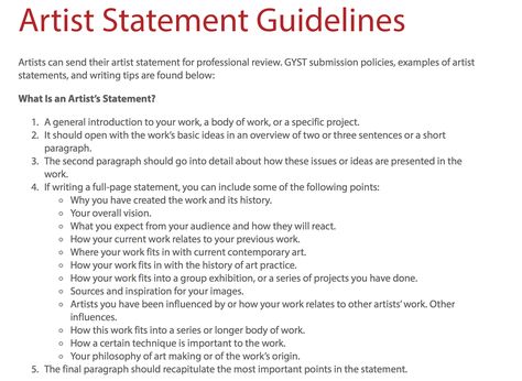 Artist Statement Guidelines  -Pinned by Mary Scott Artist Statement Worksheet, Artist Statement Examples, Artists Statement, Artist Statement Template, Art Syllabus, Artist Resume, Art Analysis, Art Criticism, Make Life Better