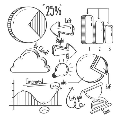 Hand Drawn Infographic, File Drawing, Business Illustrations, Infographic Examples, Accounting Humor, Cricut Projects Easy, Infographic Business, Bond Paper Design, Animation Stop Motion