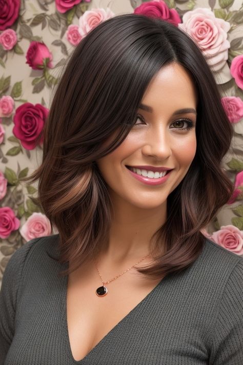 medium length haircut Tapered Haircut Medium Length, Below Shoulder Length Hair With Layers, Shoulder Length Hair With Layers, Medium Length Layered Hair, Below Shoulder Length Hair, Haircut Medium Length, Medium Length Layers, Haircut Medium, Haircut Women