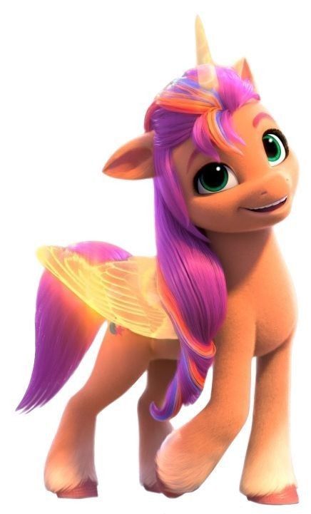 Sunny Starscout Alicorn, Background Wings, Half Pony, My Little Pony New Generation, Sunny Starscout, Magic Wings, My Little Pony Cake, Wings Png, Little Pony Cake