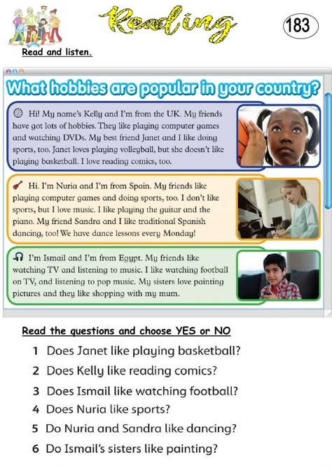 Hobbies online worksheet for 3°. You can do the exercises online or download the worksheet as pdf. Hobby Reading, Grade 3 English Reading Comprehension, Comprehension For Grade 3 Worksheet, My Hobby, Hobbies Worksheet For Kids, Hobbies Worksheet English, My Hobby Worksheet, Free Time Activities Worksheets, Intermediate English Worksheets