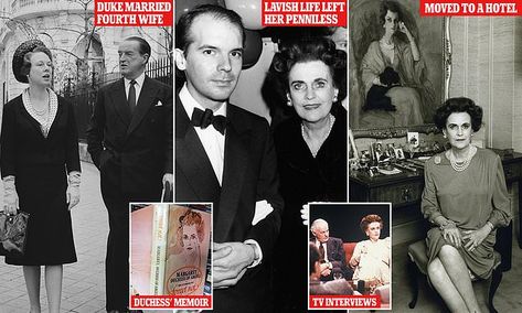 What happened to the Duke and Duchess of Argyll AFTER A Very British Scandal? | Daily Mail Online A Very British Scandal, Duchess Of Argyll, Headless Man, Duke Of Argyll, Inveraray Castle, Grosvenor House, J Paul Getty, Second Wife, Tv Interview