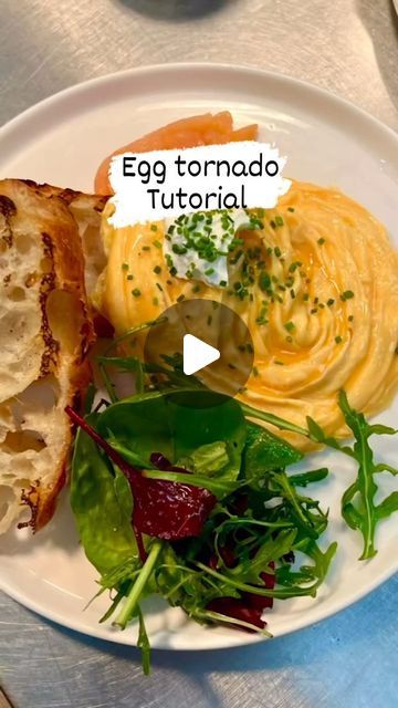 Niel Rana on Instagram: ""Egg tornado tutorial" Enjoy...!!!  #foodie #foodblog #foodstagram #foodblogger #foodies #food #foodphotography #foodplating #art #artist #gastronomie #gastronomy #gastronomia #art" Egg Tornado, Brunch Plating, Tornado, Food Plating, Healthy Tips, Food Blogger, Food Blog, Breakfast Brunch, Food Photography